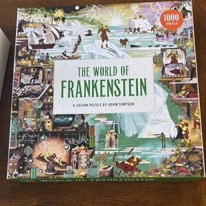 The World of Frankenstein 1000-Piece Jigsaw Puzzle